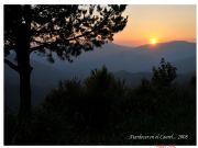 atardecer en el caurel